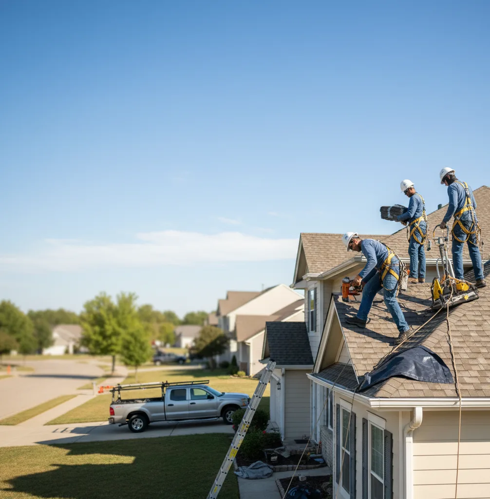 Roof Repair in Deep Gap